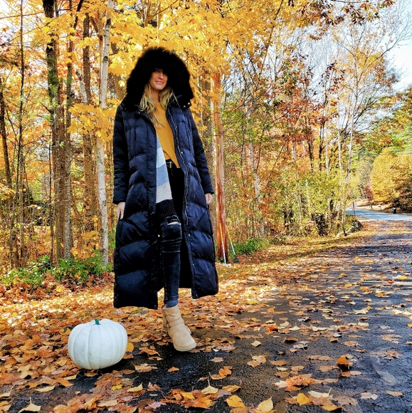 1 madison maxi down coat